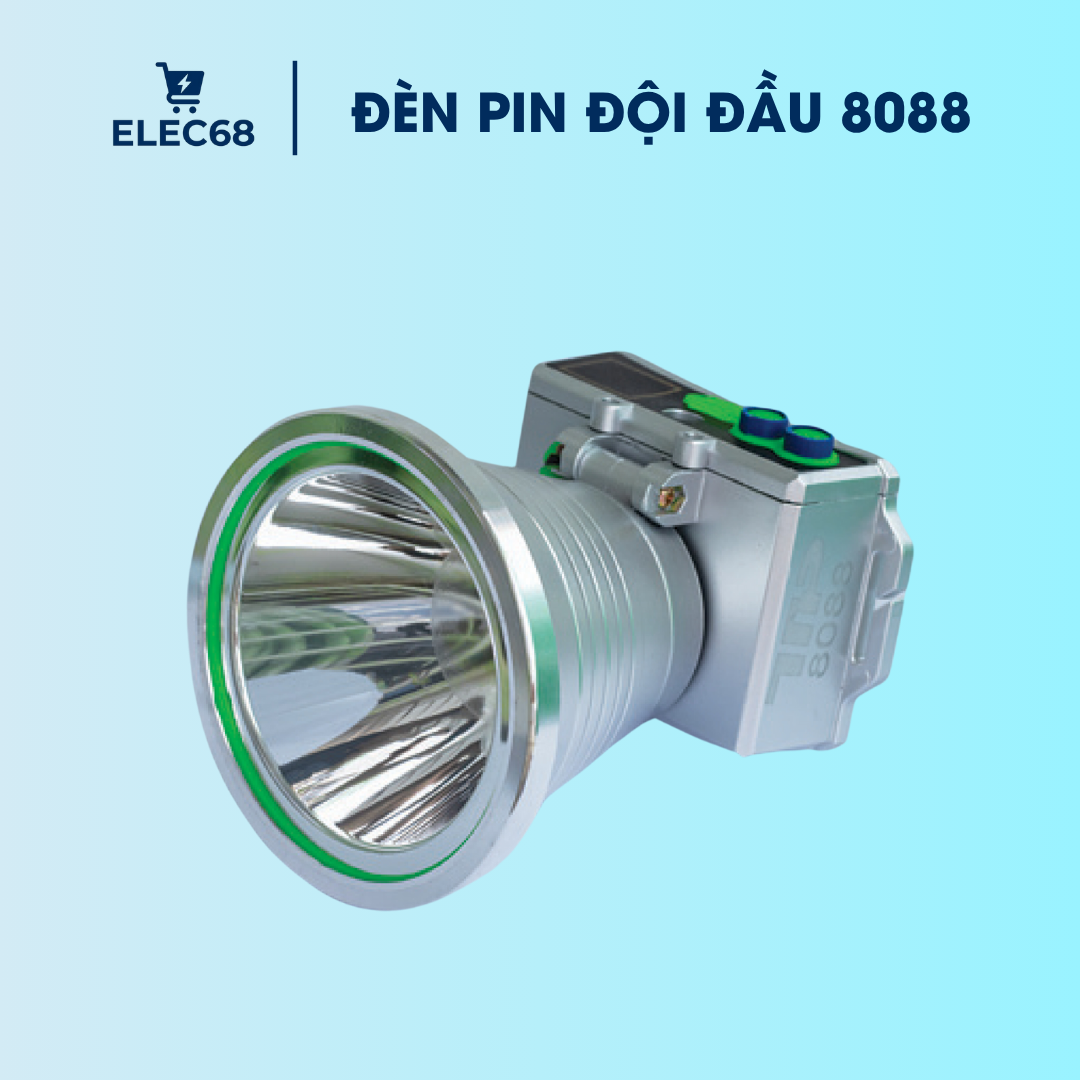 đèn pin đội đầu 8088