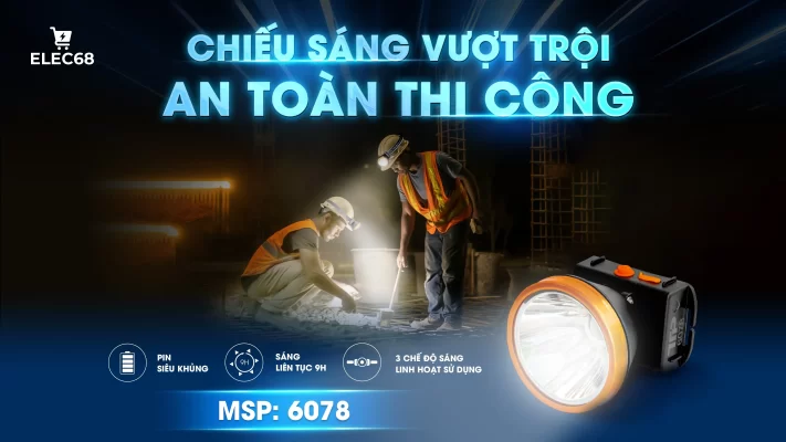 ĐÈN PIN ĐỘI ĐẦU