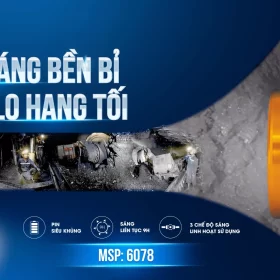 ĐÈN PIN ĐỘI ĐẦU: CHIẾU SÁNG BỀN BỈ, KHÔNG LO HANG TỐI
