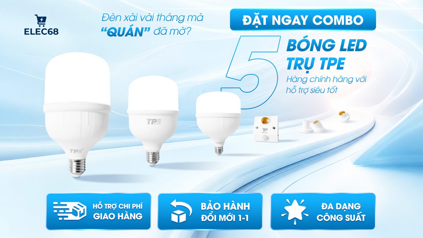 bóng led trụ