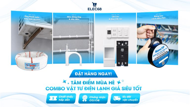 combo vật tư điện lạnh